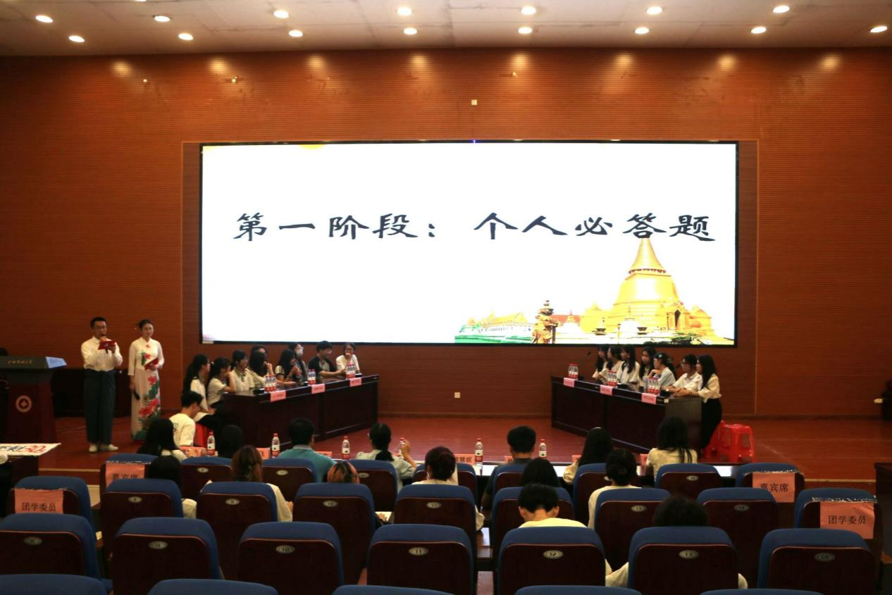 文韵史韵东南亚，智勇双全决胜负--东语公司东南亚文化知识竞赛决赛取得圆满成功